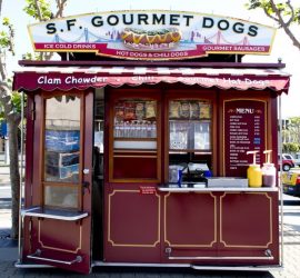 sosisli standı için merkez üssü